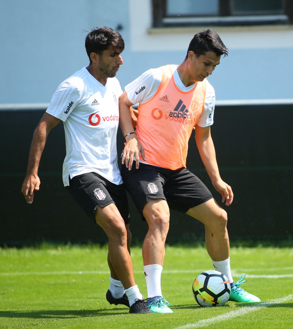 Beşiktaş, çalışmalarını sürdürüyor! İşte antrenmandan görüntüler... - Görsel 13