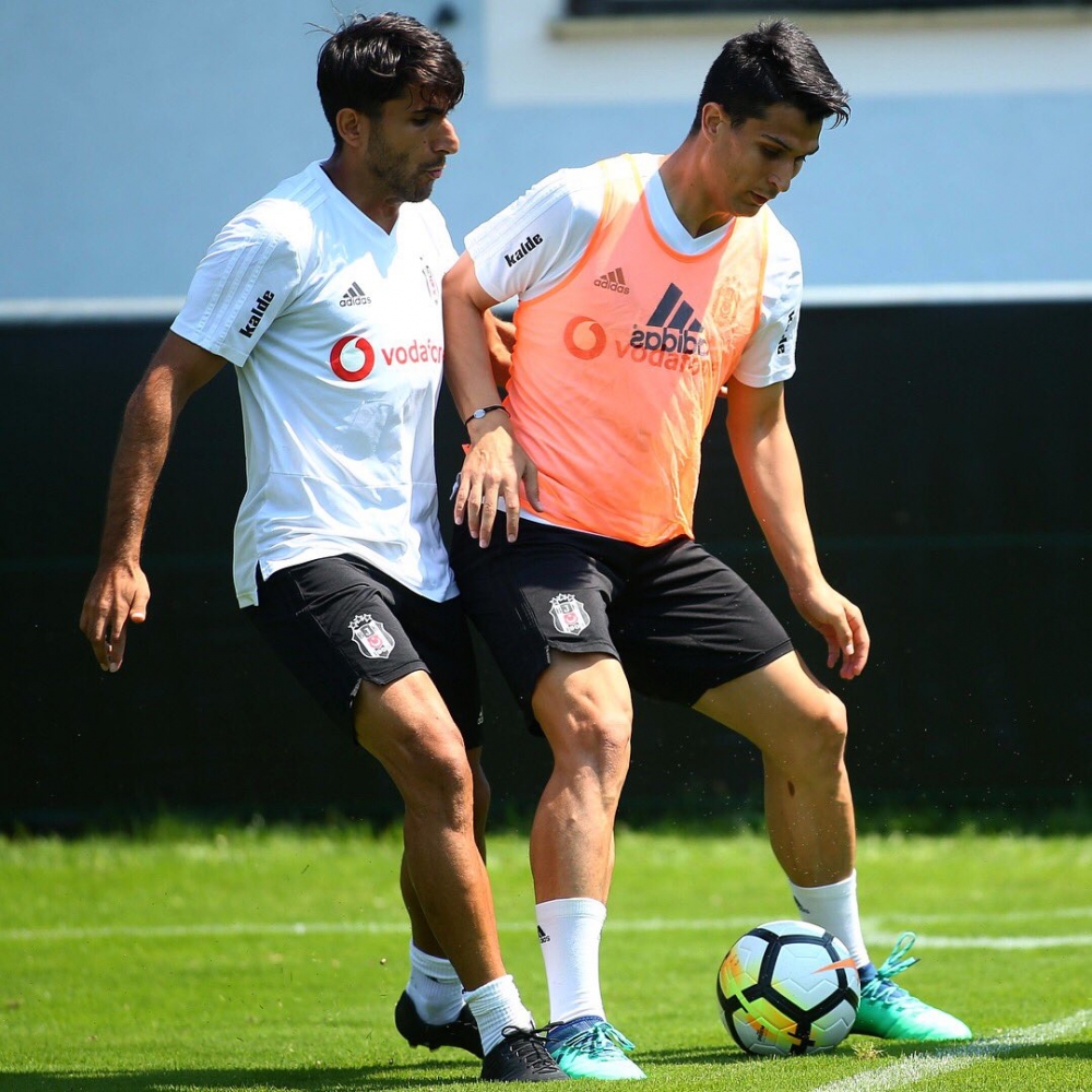 Beşiktaş, çalışmalarını sürdürüyor! İşte antrenmandan görüntüler... - Görsel 2