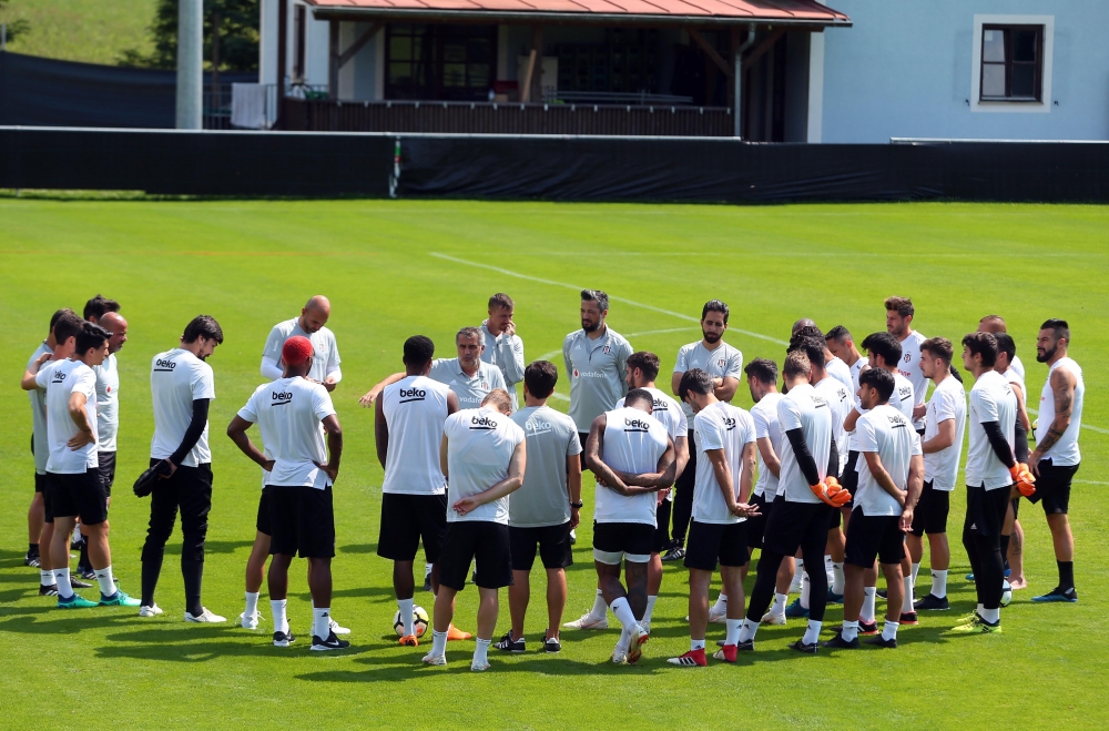 Beşiktaş, çalışmalarını sürdürüyor! İşte antrenmandan görüntüler... - Görsel 22