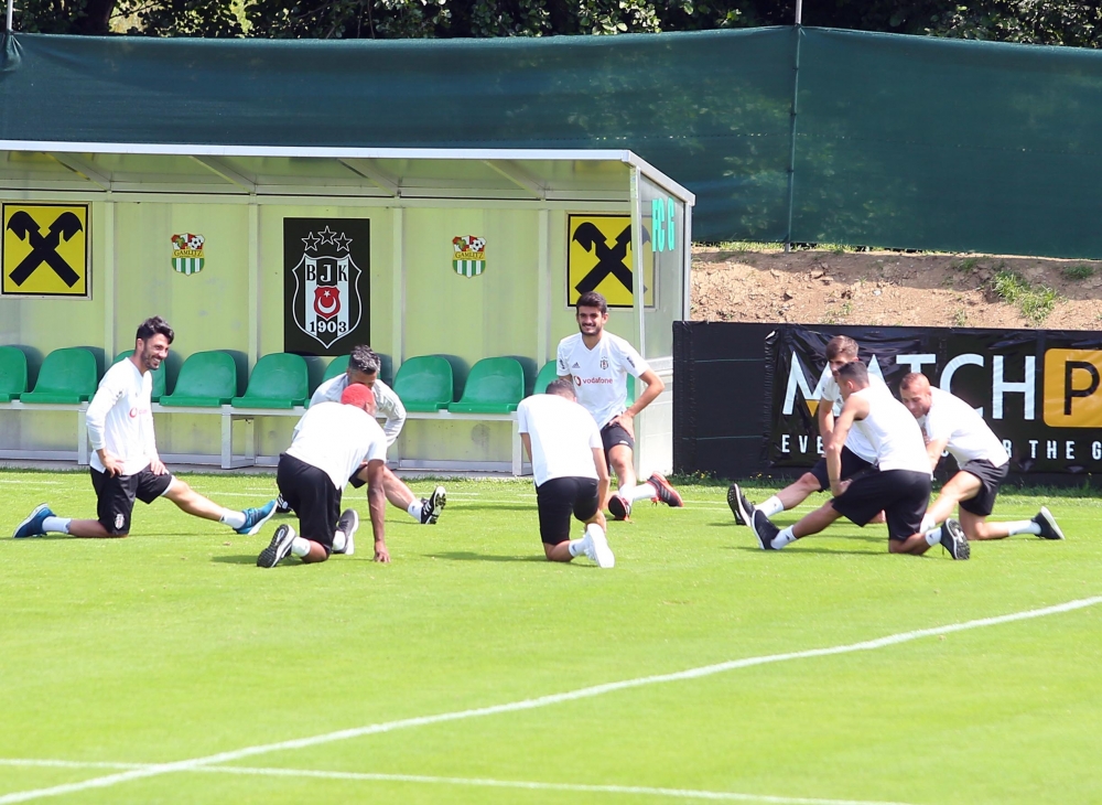 Beşiktaş, çalışmalarını sürdürüyor! İşte antrenmandan görüntüler... - Görsel 6
