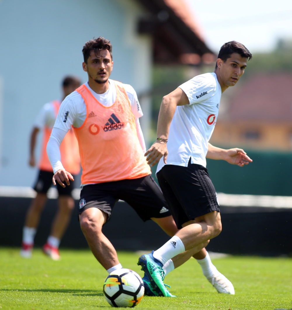Beşiktaş, çalışmalarını sürdürüyor! İşte antrenmandan görüntüler... - Görsel 8