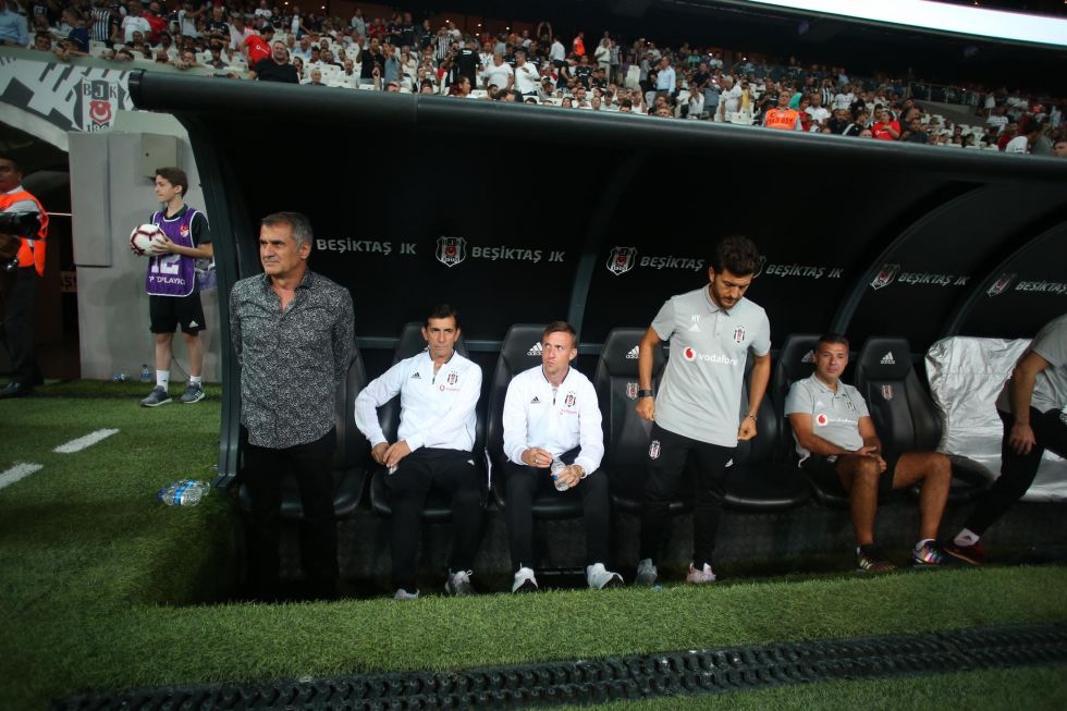 Beşiktaş - LASK Linz karşılaşmasından kareler - Görsel 17