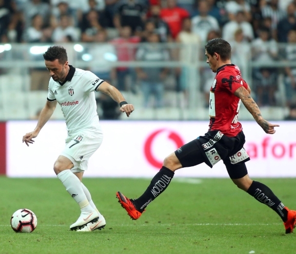 Beşiktaş - LASK Linz karşılaşmasından kareler - Görsel 9