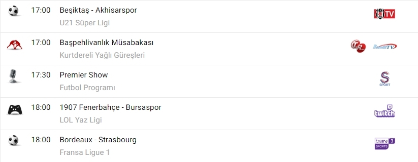 TV'de bugün neler var? İşte spor ekranı... - Görsel 5