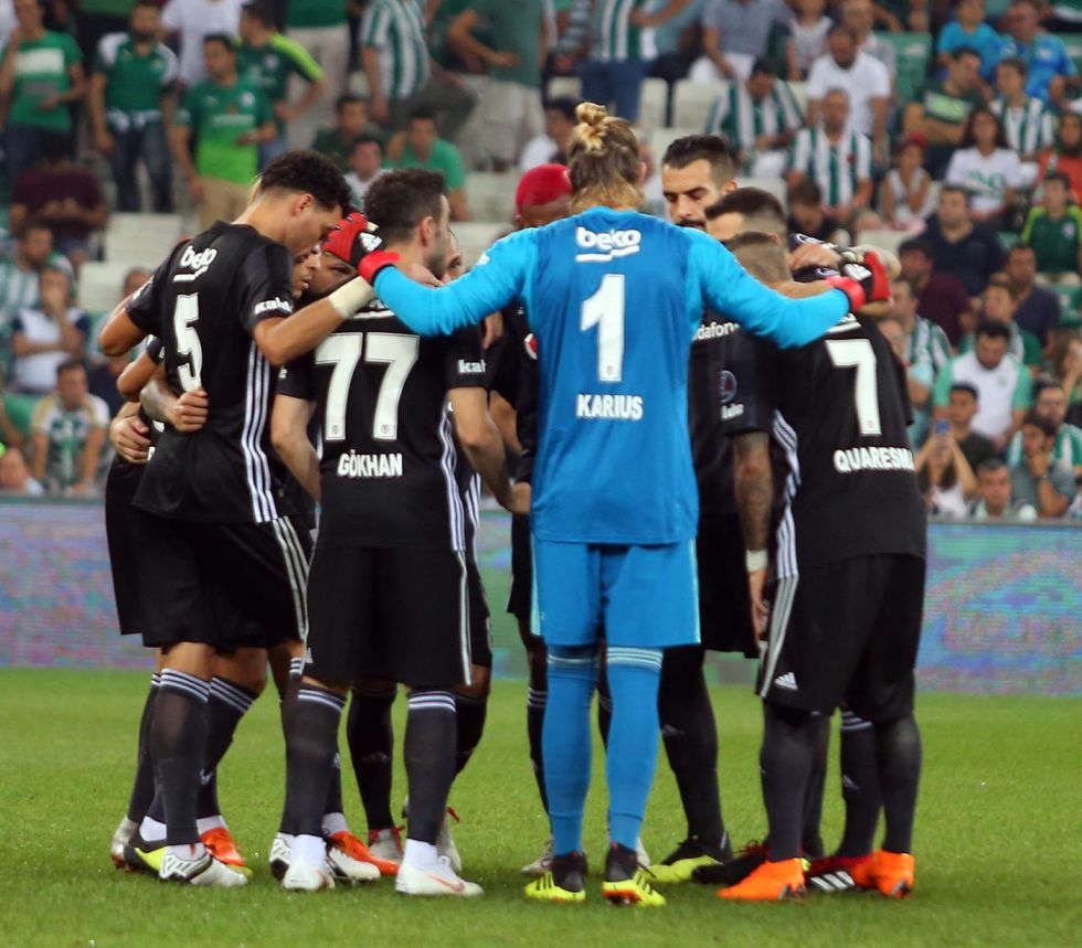 Bursaspor - Beşiktaş maçından kareler - Görsel 16