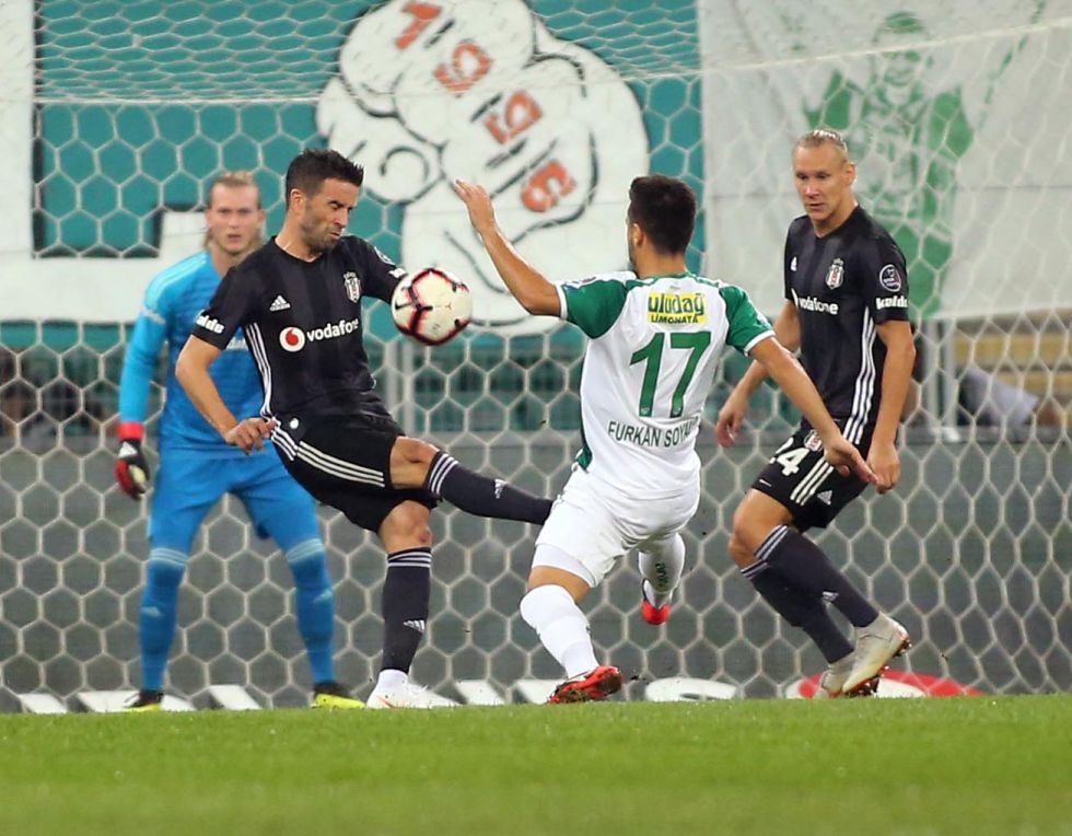 Bursaspor - Beşiktaş maçından kareler - Görsel 17