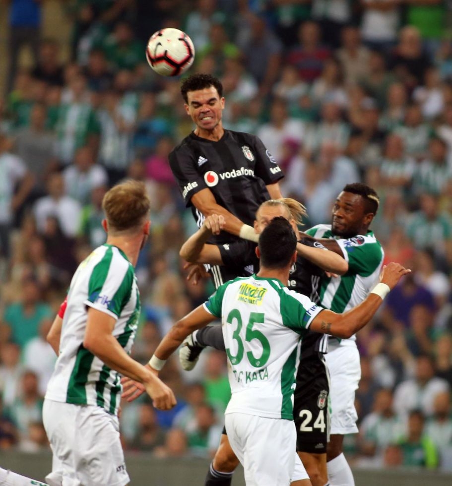 Bursaspor - Beşiktaş maçından kareler - Görsel 2