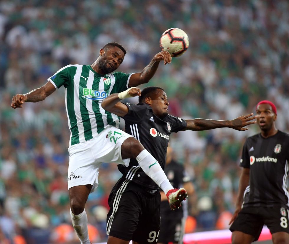 Bursaspor - Beşiktaş maçından kareler - Görsel 21
