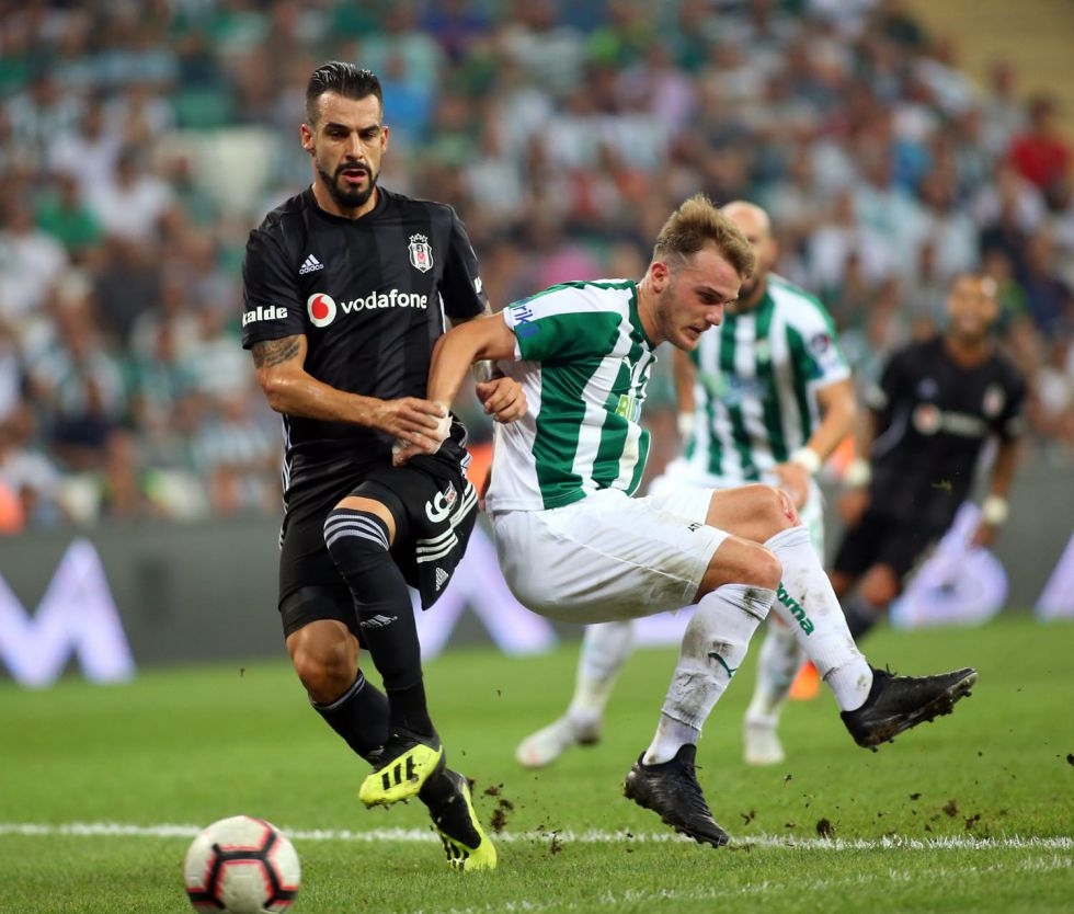 Bursaspor - Beşiktaş maçından kareler - Görsel 25