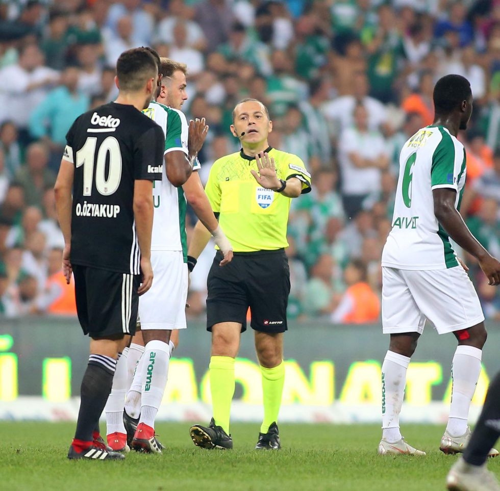 Bursaspor - Beşiktaş maçından kareler - Görsel 26