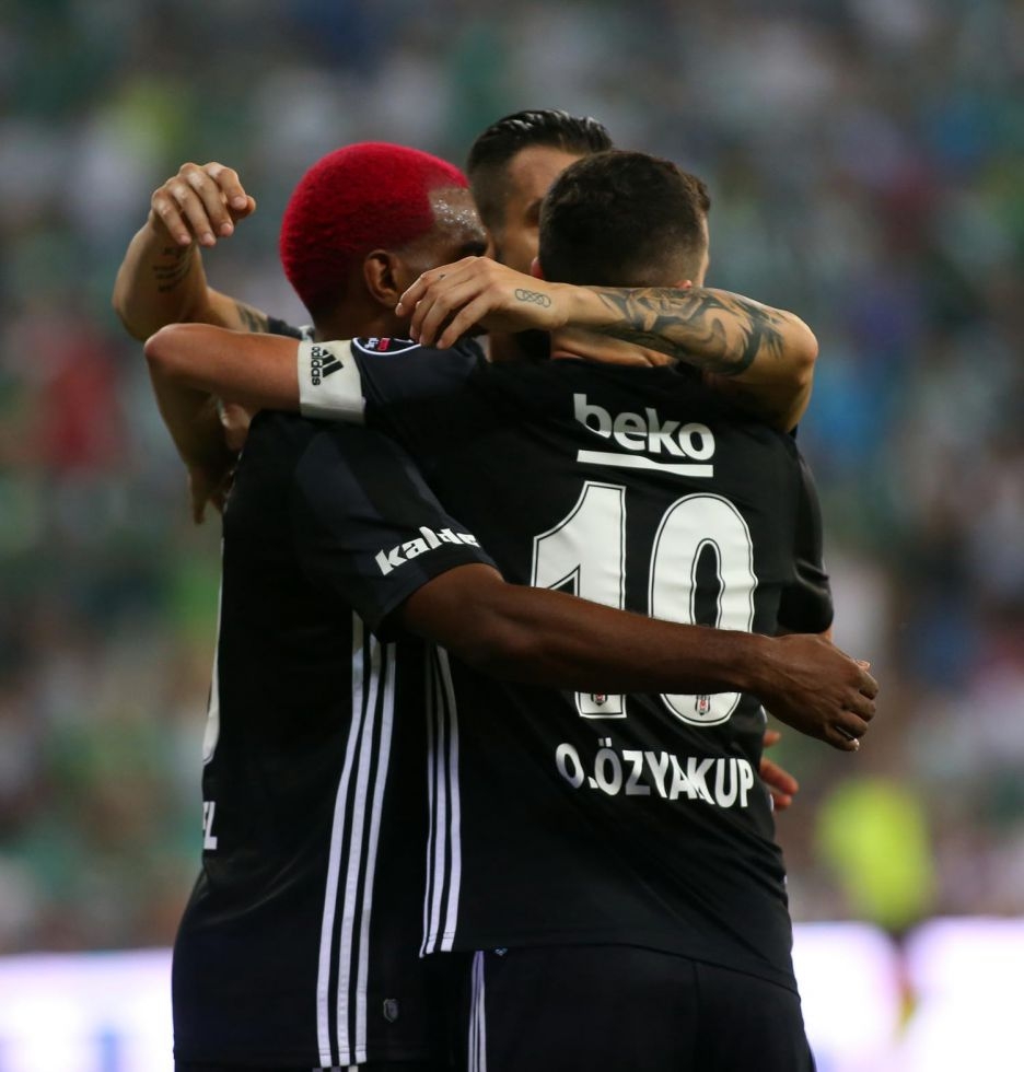 Bursaspor - Beşiktaş maçından kareler - Görsel 27