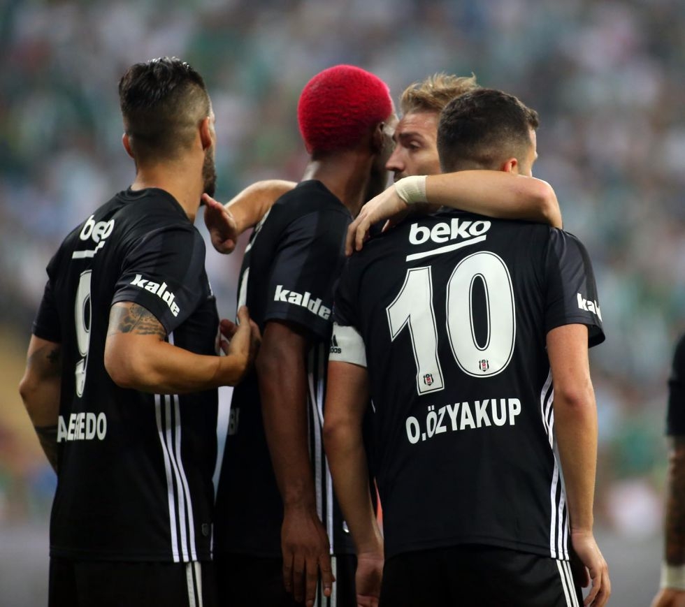 Bursaspor - Beşiktaş maçından kareler - Görsel 28