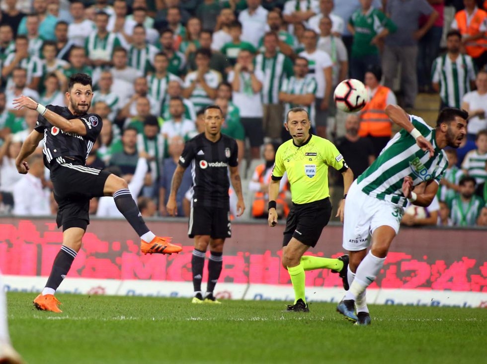 Bursaspor - Beşiktaş maçından kareler - Görsel 3