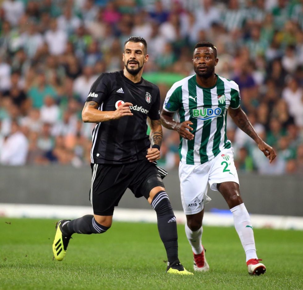 Bursaspor - Beşiktaş maçından kareler - Görsel 6