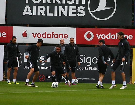 Beşiktaş'ın son antrenmanından kareler - Görsel 18
