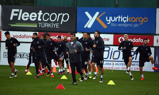 Beşiktaş'ın son antrenmanından kareler - Görsel 4