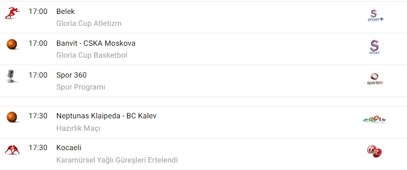 TV'de bugün neler var? İşte spor ekranı... - Görsel 6