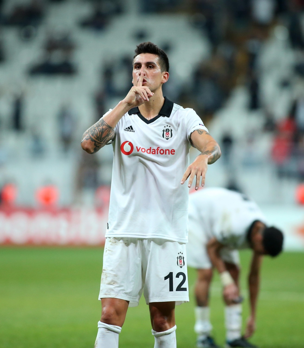 Beşiktaş - Sarpsborg maçından kareler - Görsel 43