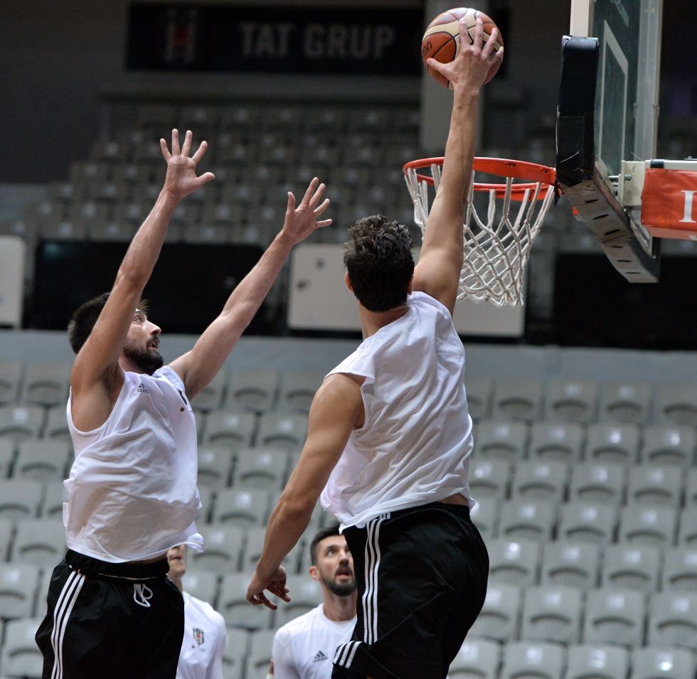 Beşiktaş Sompo Japan antrenmanından kareler - Görsel 1