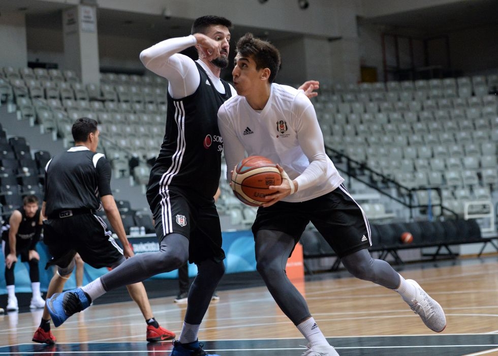 Beşiktaş Sompo Japan antrenmanından kareler - Görsel 8