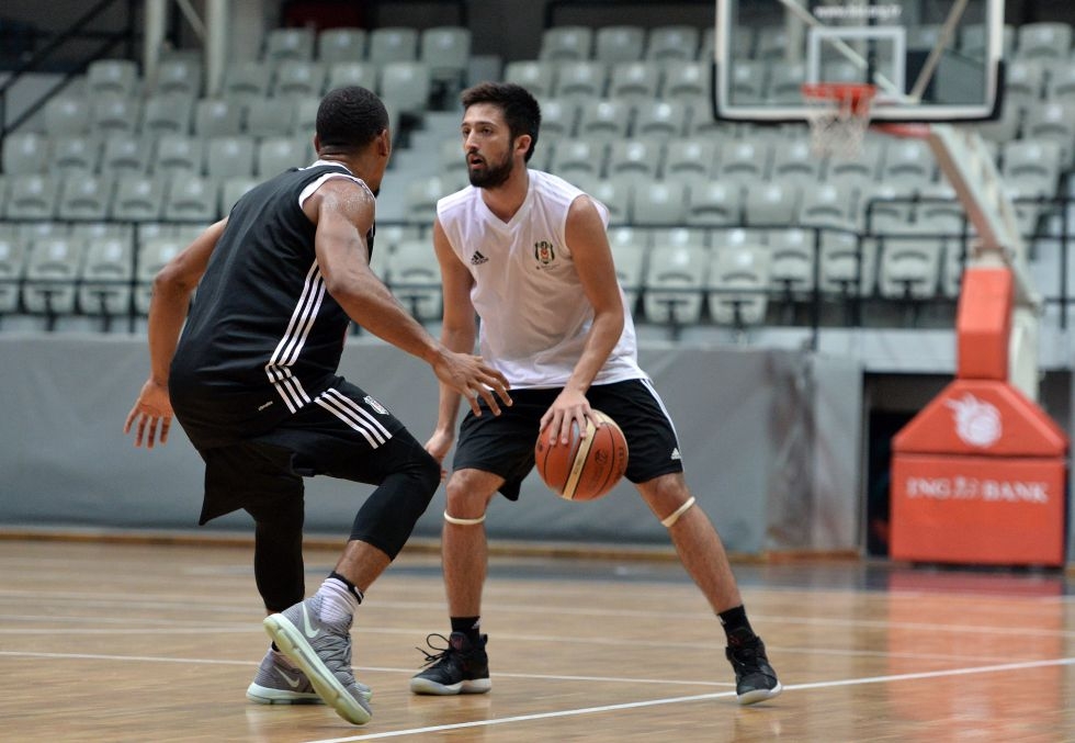 Beşiktaş Sompo Japan antrenmanından kareler - Görsel 2