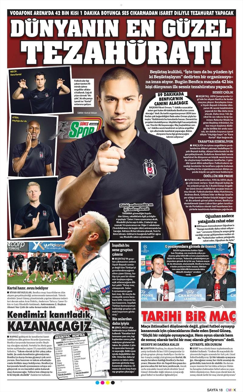 23 Kasım 2016 | Gazetelerin Beşiktaş sayfaları - Görsel 11