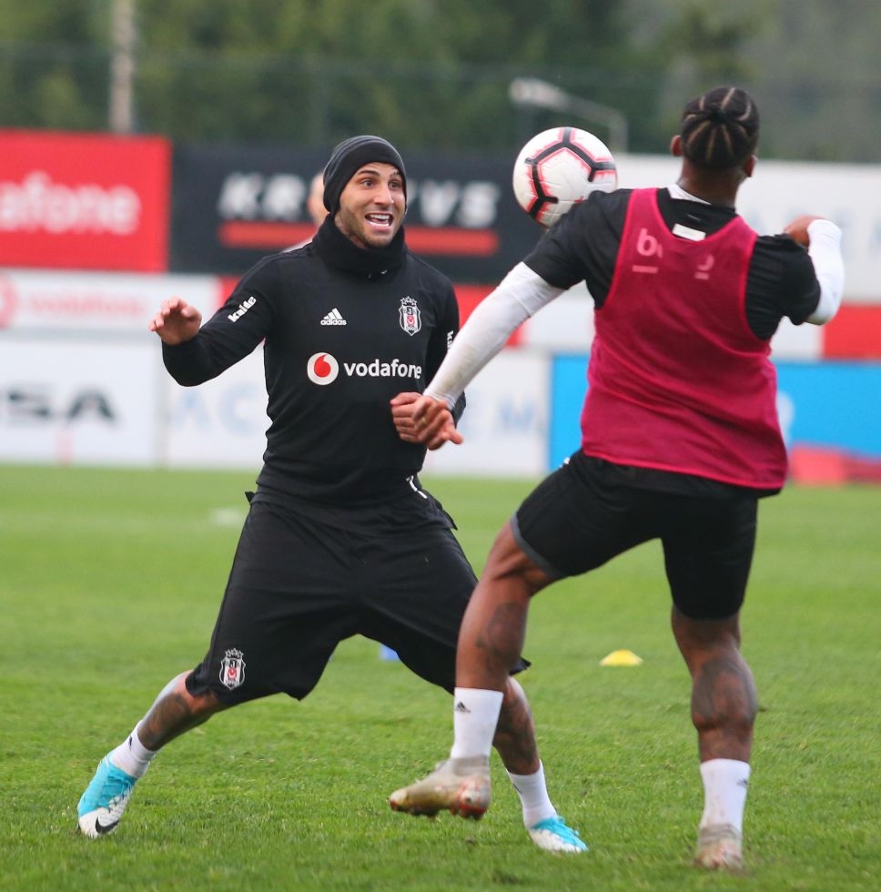 Beşiktaş antrenmanından kareler - Görsel 14