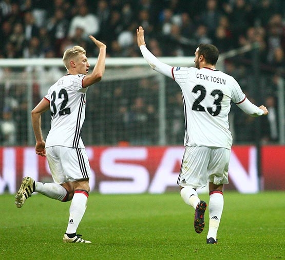 Beşiktaş-Benfica maçından kareler - Görsel 23