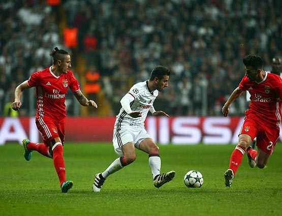 Beşiktaş-Benfica maçından kareler - Görsel 44