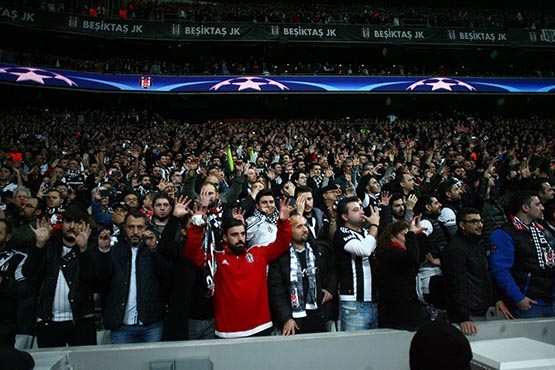 Beşiktaş-Benfica maçından kareler - Görsel 46