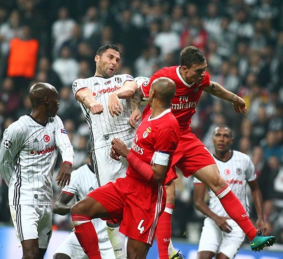 Beşiktaş-Benfica maçından kareler - Görsel 49
