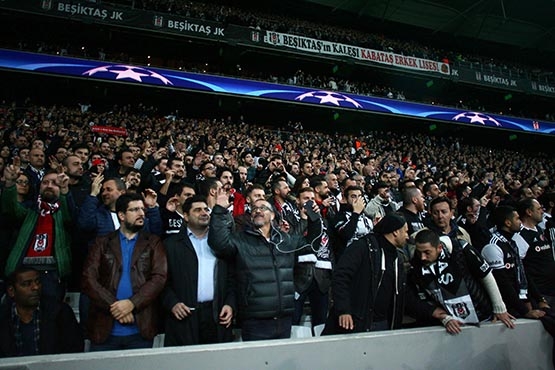 Beşiktaş-Benfica maçından kareler - Görsel 51