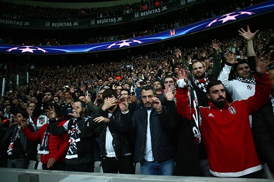 Beşiktaş-Benfica maçından kareler - Görsel 6