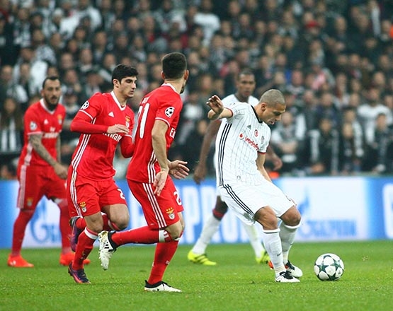 Beşiktaş-Benfica maçından kareler - Görsel 9