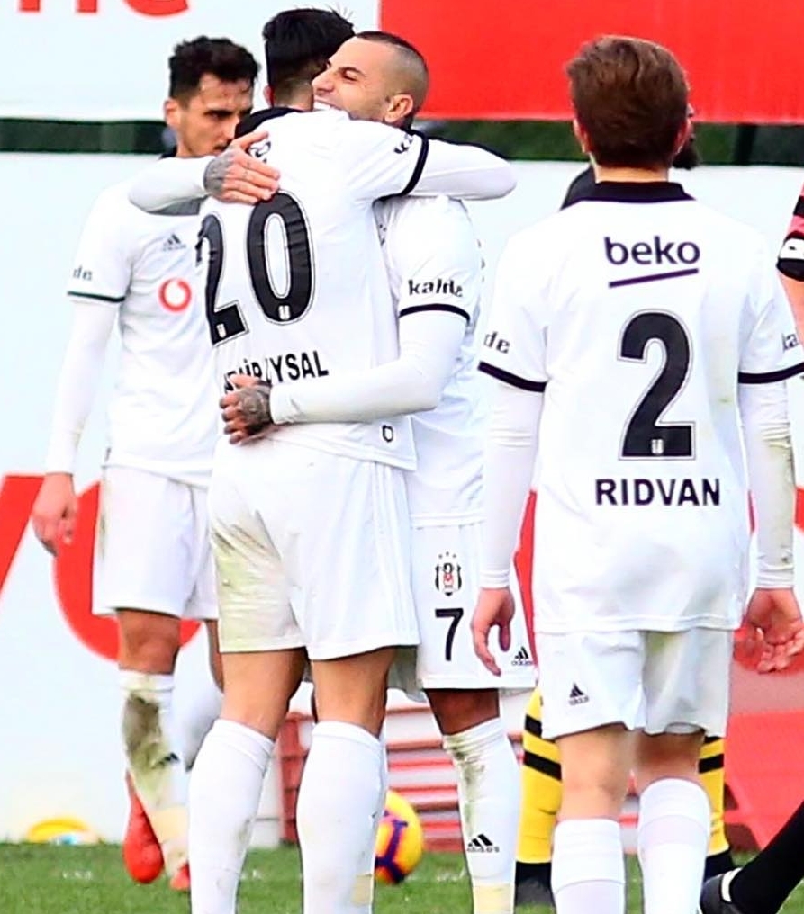 Beşiktaş - İstanbulspor hazırlık maçından kareler - Görsel 6