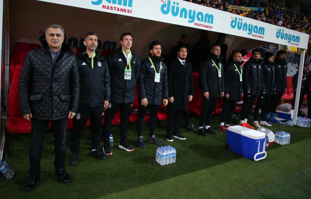 Ankaragücü - Beşiktaş maçından kareler - Görsel 17