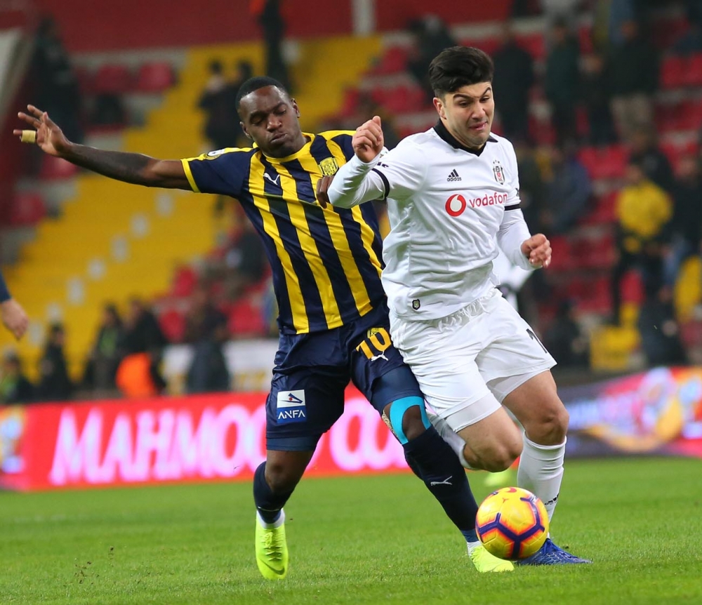 Ankaragücü - Beşiktaş maçından kareler - Görsel 29