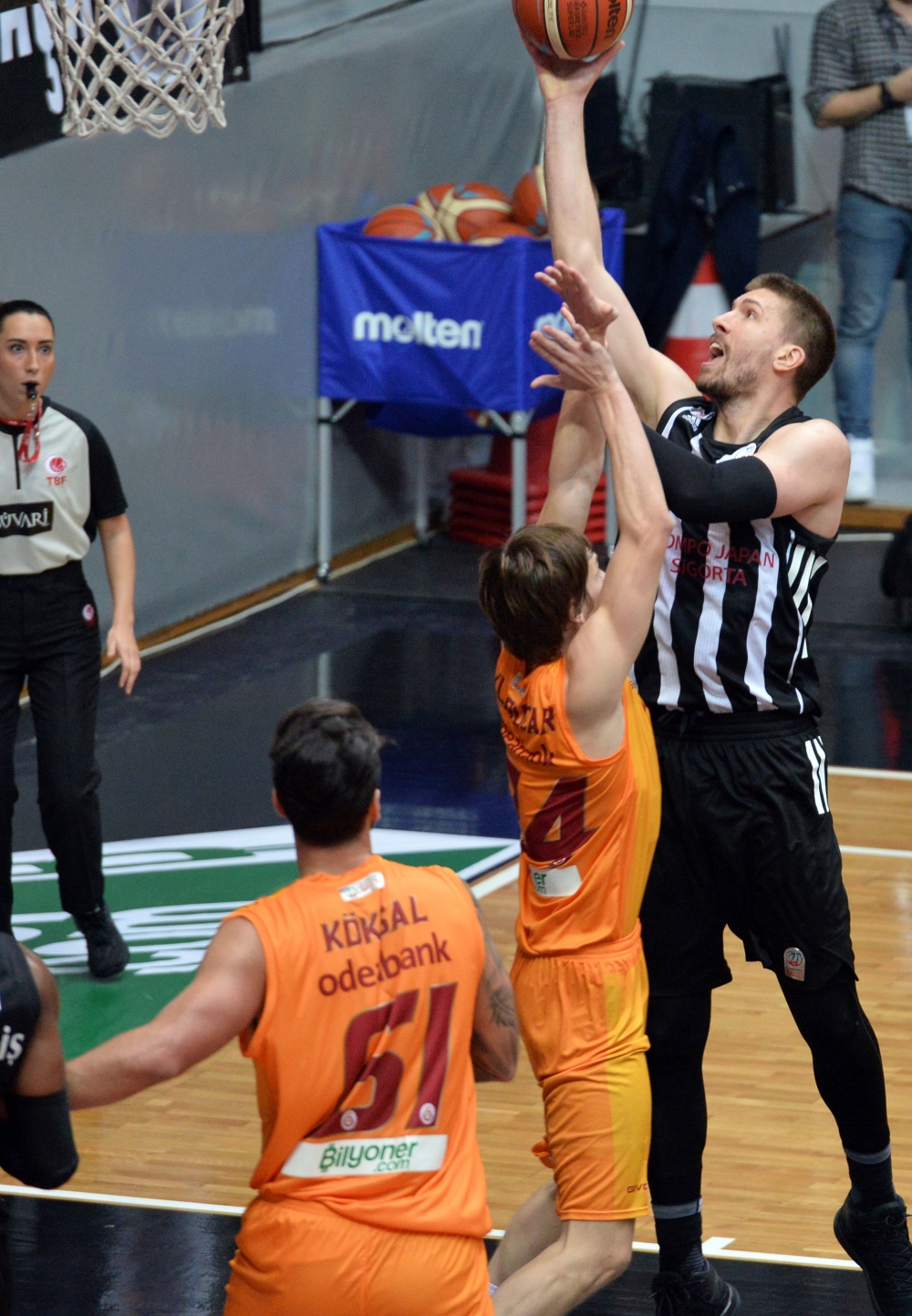 Beşiktaş Sompo Japan - Galatasaray maçından kareler - Görsel 19