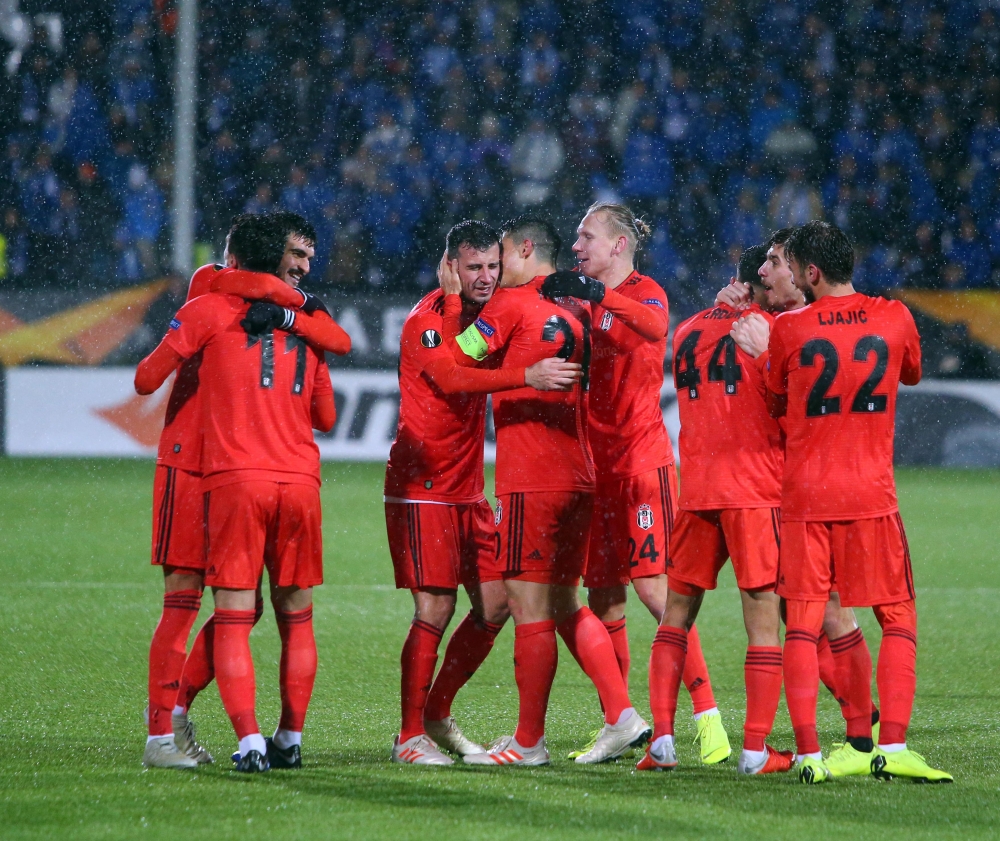 Sarpsborg - Beşiktaş maçından kareler - Görsel 33