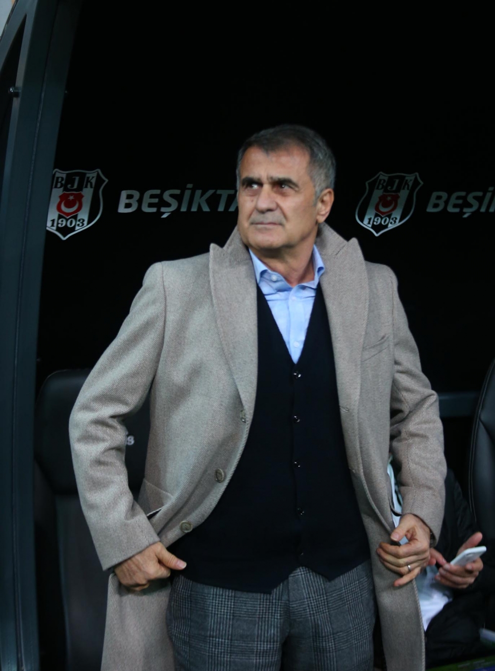 Beşiktaş - Galatasaray maçından kareler - Görsel 1