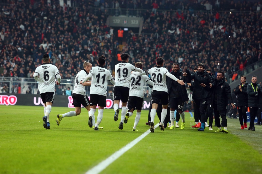 Beşiktaş - Galatasaray maçından kareler - Görsel 15