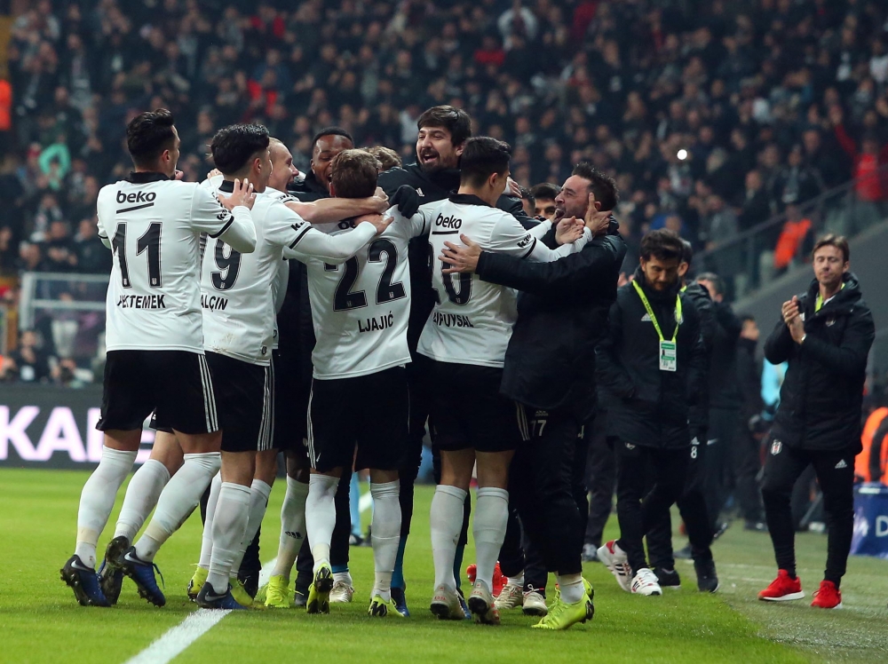 Beşiktaş - Galatasaray maçından kareler - Görsel 24