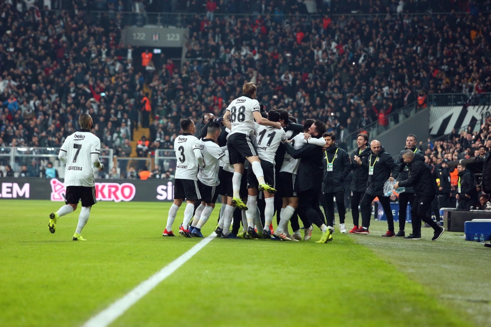 Beşiktaş - Galatasaray maçından kareler - Görsel 25