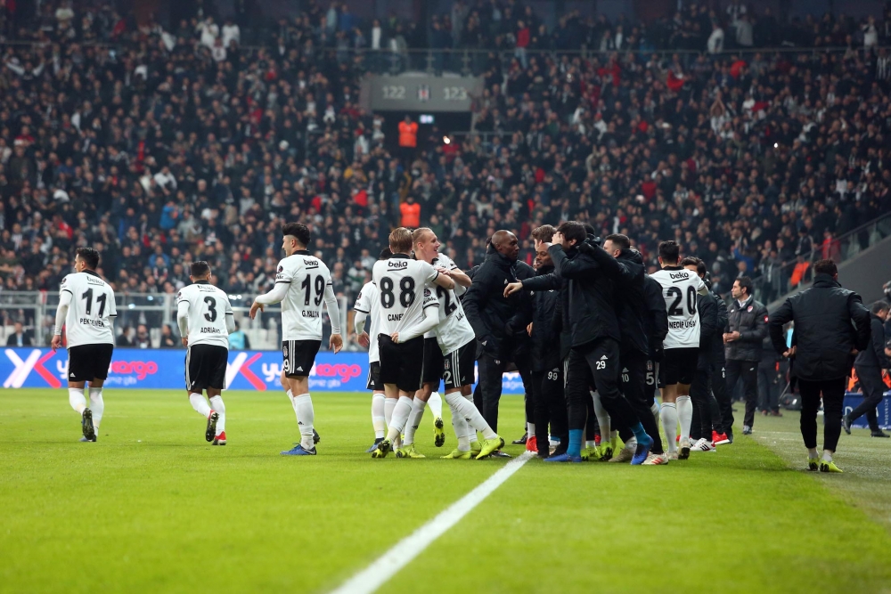 Beşiktaş - Galatasaray maçından kareler - Görsel 26