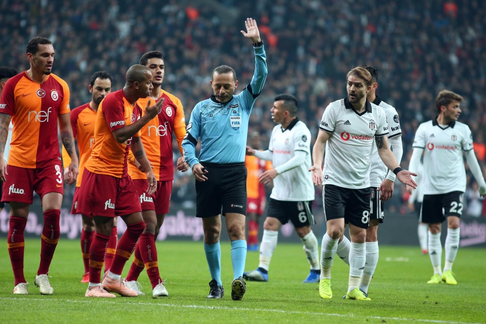 Beşiktaş - Galatasaray maçından kareler - Görsel 31