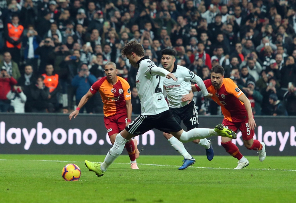 Beşiktaş - Galatasaray maçından kareler - Görsel 36