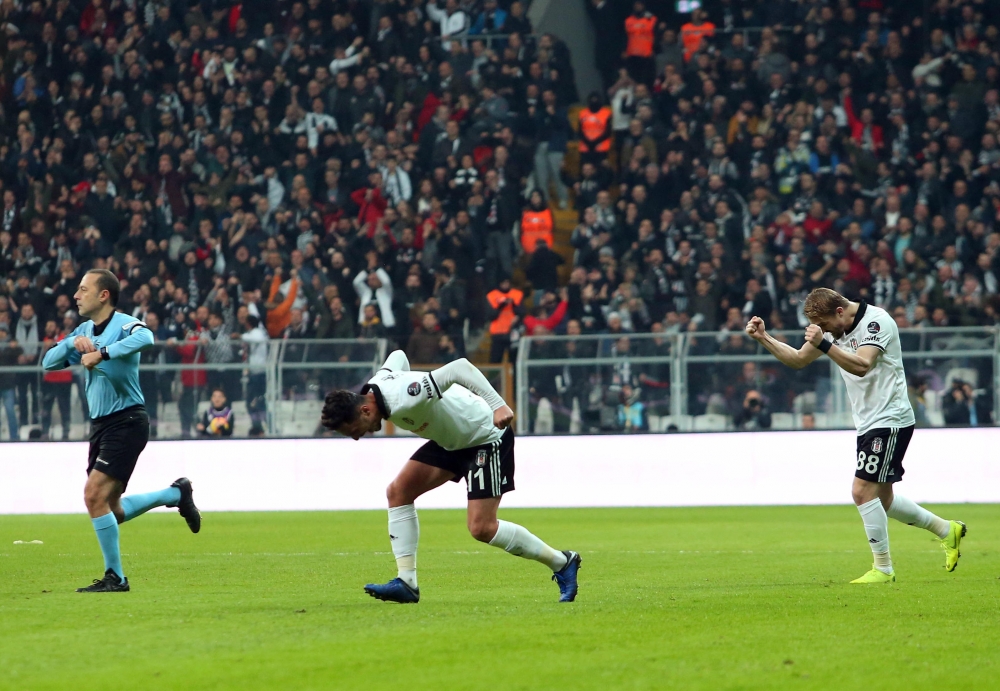 Beşiktaş - Galatasaray maçından kareler - Görsel 44