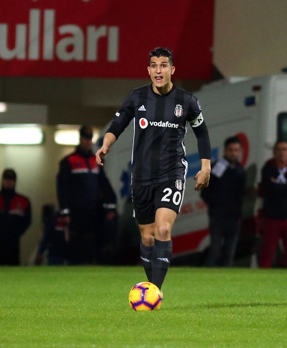 Alanyaspor - Beşiktaş maçının ilk yarısından kareler - Görsel 3