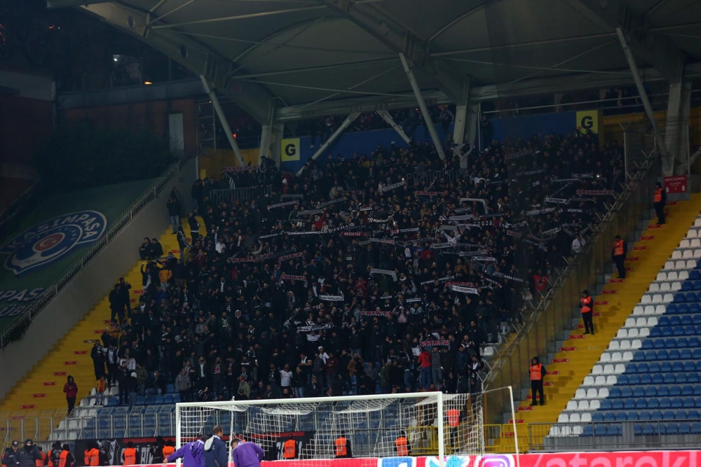 Kasımpaşa - Beşiktaş maçından kareler - Görsel 1