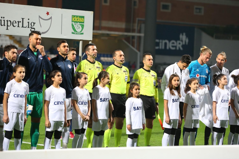 Kasımpaşa - Beşiktaş maçından kareler - Görsel 13